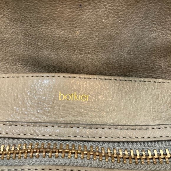 BOTKIER Legacy TRIGGER GREY LEATHER SATCHEL SHOULDERBAG​ - Picture 5 of 8